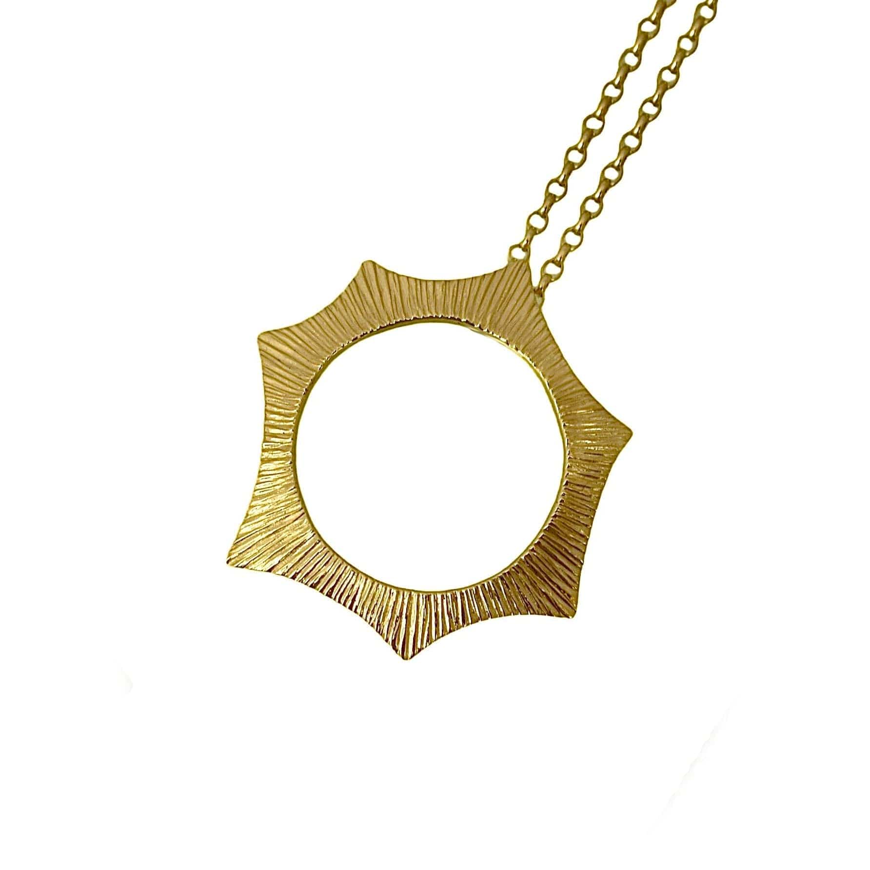 Martina Hamilton Ériu | 9ct Solid Gold Pendant Large