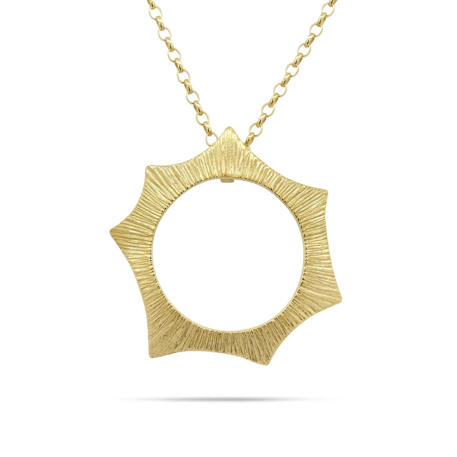 Martina Hamilton Ériu | 9ct Solid Gold Pendant Large