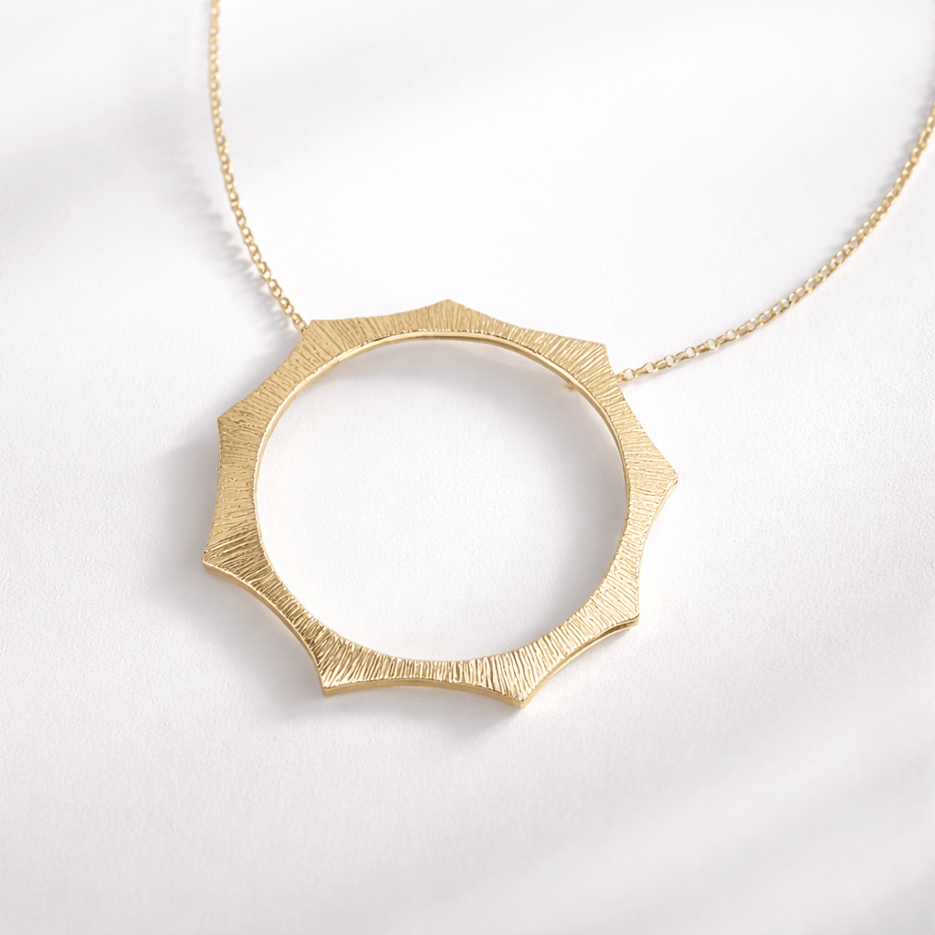 Martina Hamilton Ériu | 9ct Solid Gold Pendant Signature