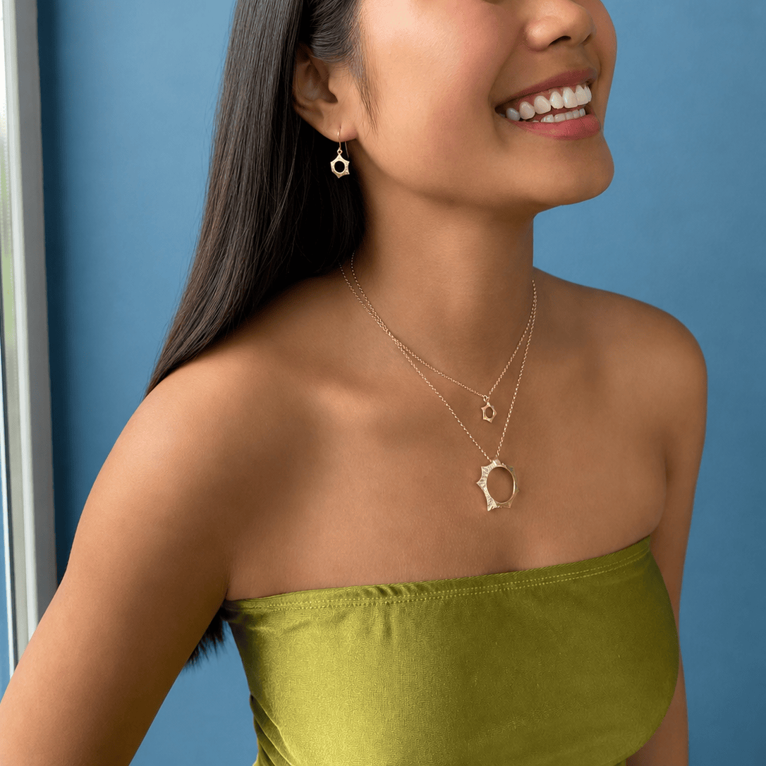 Martina Hamilton Ériu | 9ct Solid Gold Pendant Small