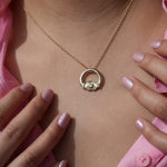 Martina Hamilton Ériu | Claddagh Necklace Solid 9ct Gold