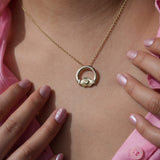 Martina Hamilton Ériu | Claddagh Necklace Solid 9ct Gold