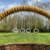 Martina Hamilton Ériu Claddagh Necklace Sterling Silver