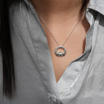 Martina Hamilton Ériu Claddagh Necklace Sterling Silver