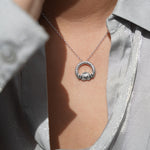 Martina Hamilton Ériu Claddagh Necklace Sterling Silver