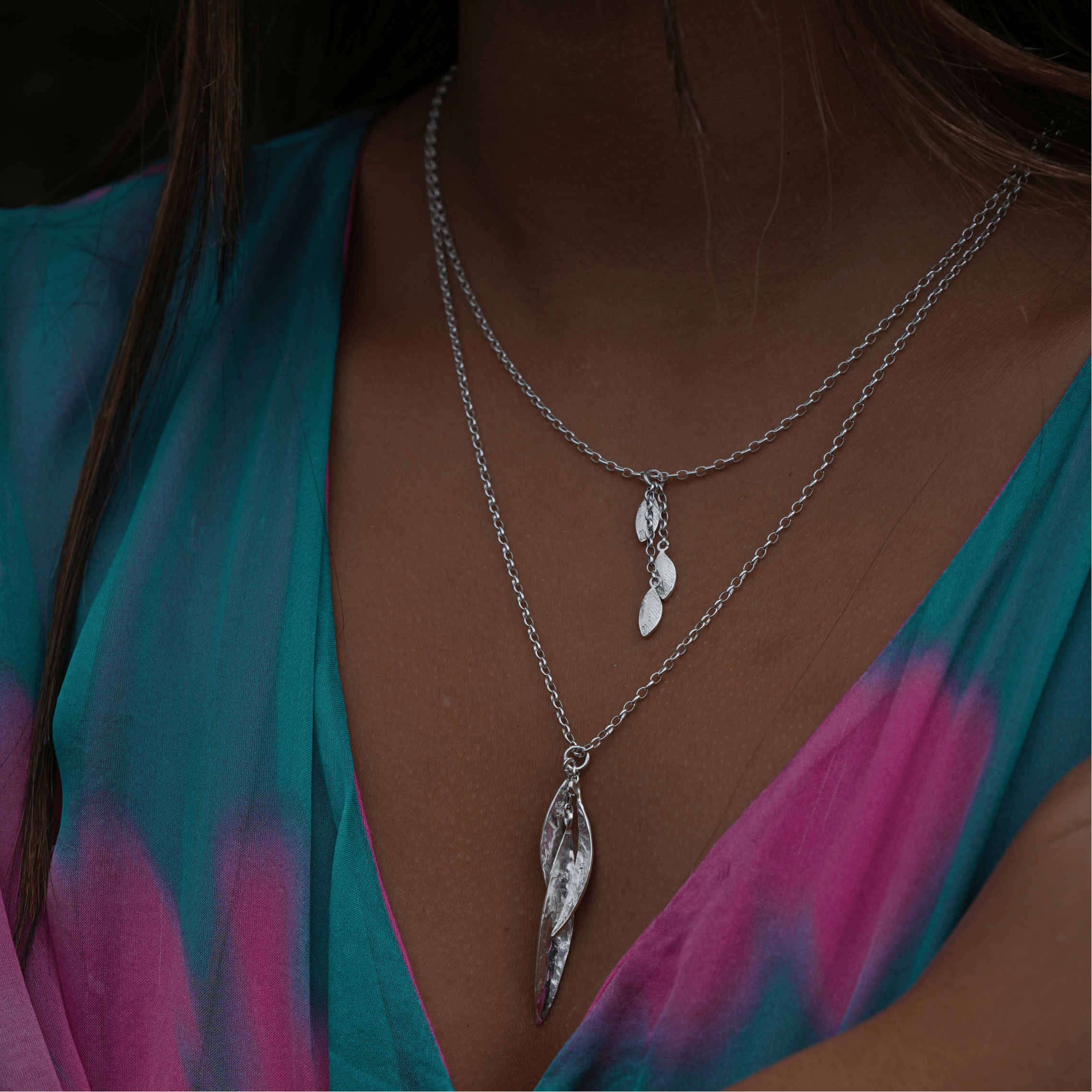 Martina Hamilton Fiadh | Sterling Silver Cluster Pendant Medium