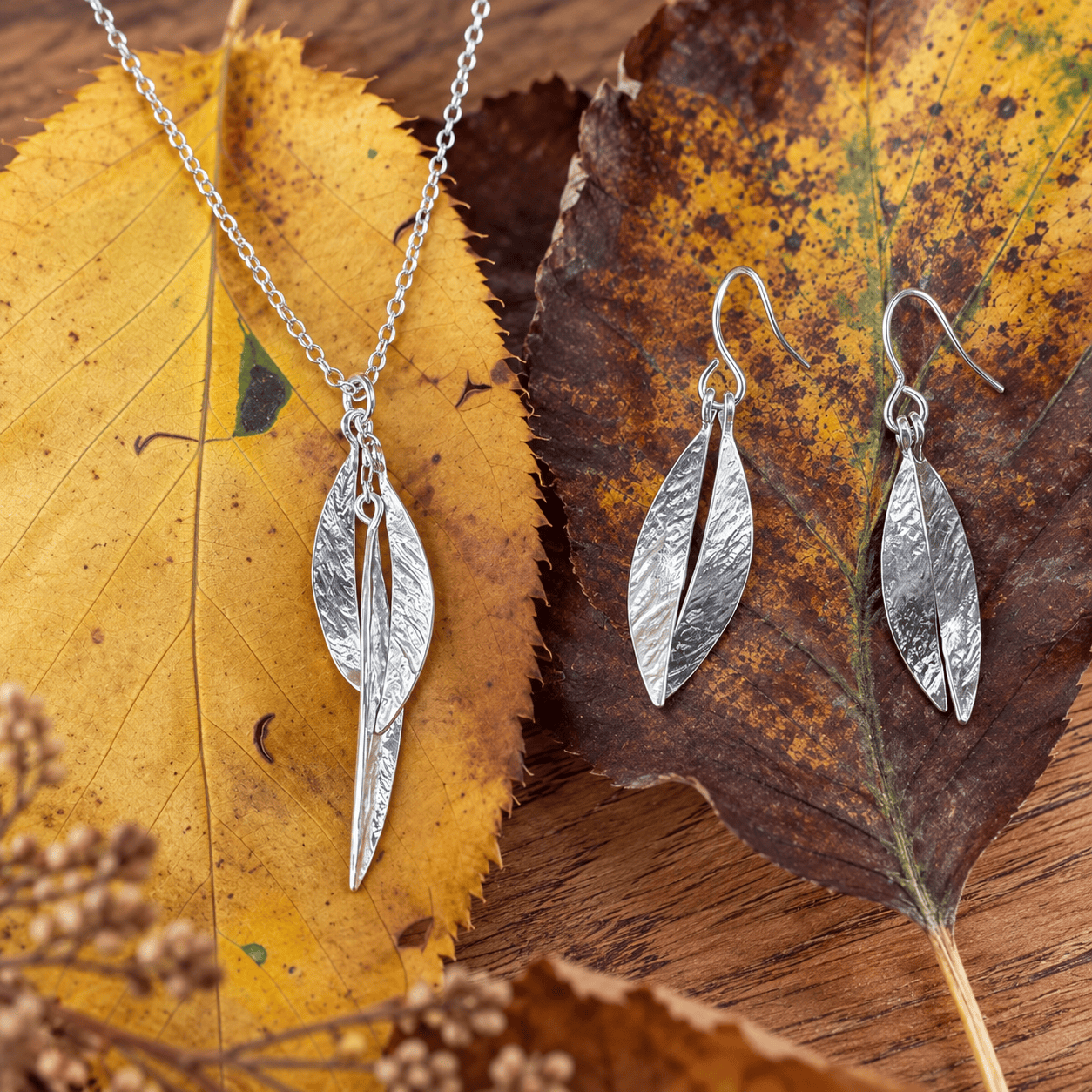 Martina Hamilton Fiadh | Sterling Silver Cluster Pendant Medium