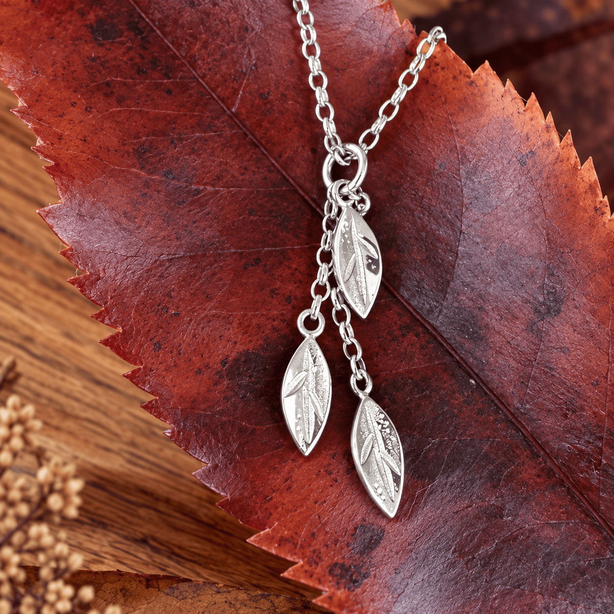 Martina Hamilton Fiadh | Sterling Silver Cluster Pendant Small