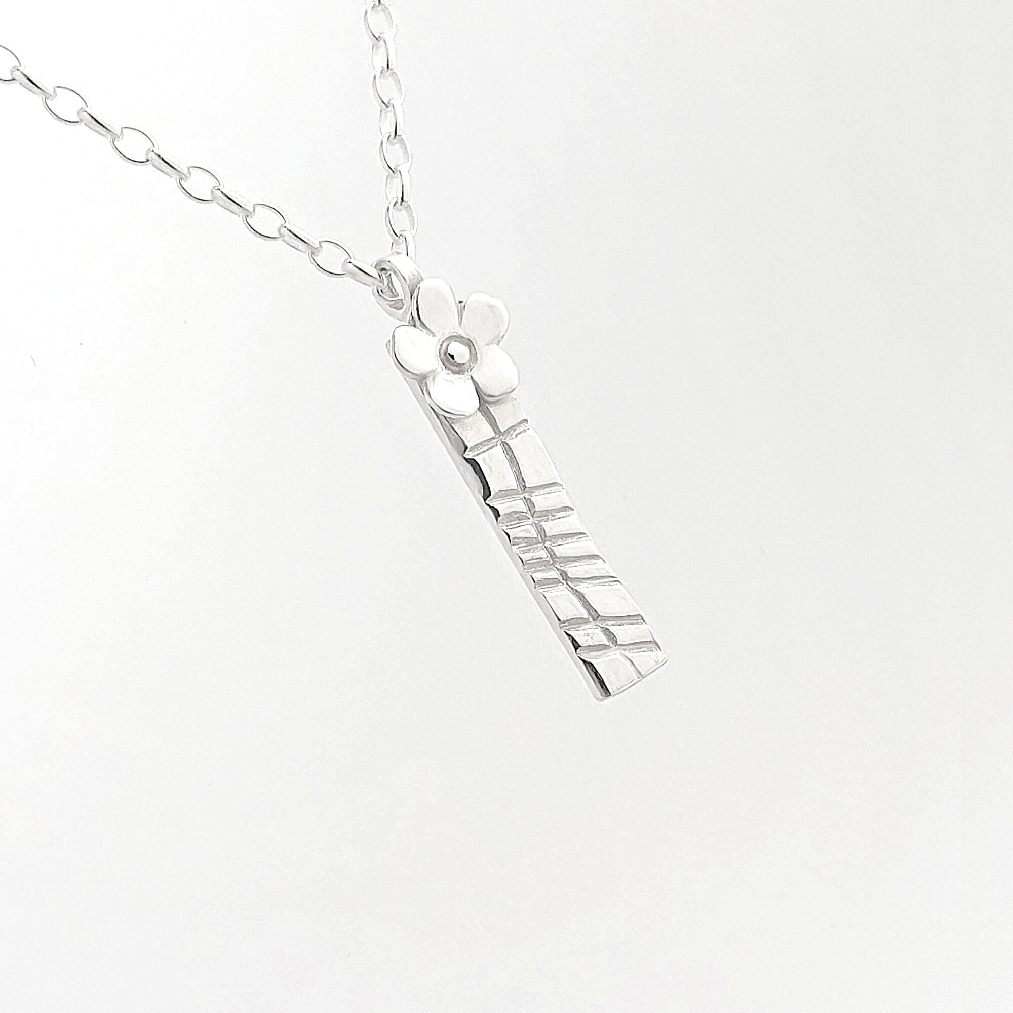 Martina Hamilton Forget Me Not | Sterling Silver Ogham Grá Love Pendant