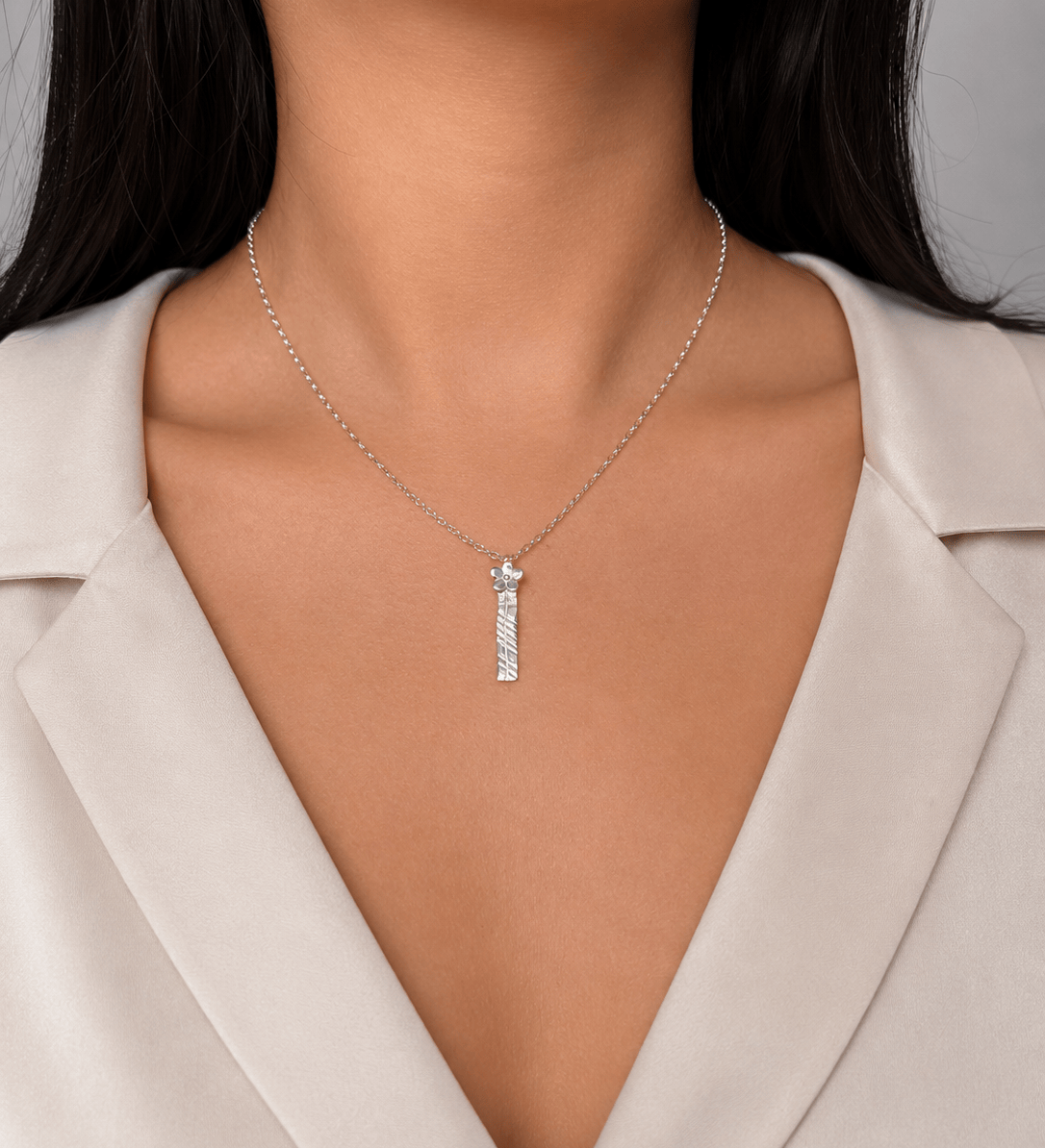Martina Hamilton Forget Me Not | Sterling Silver Ogham Grá Love Pendant
