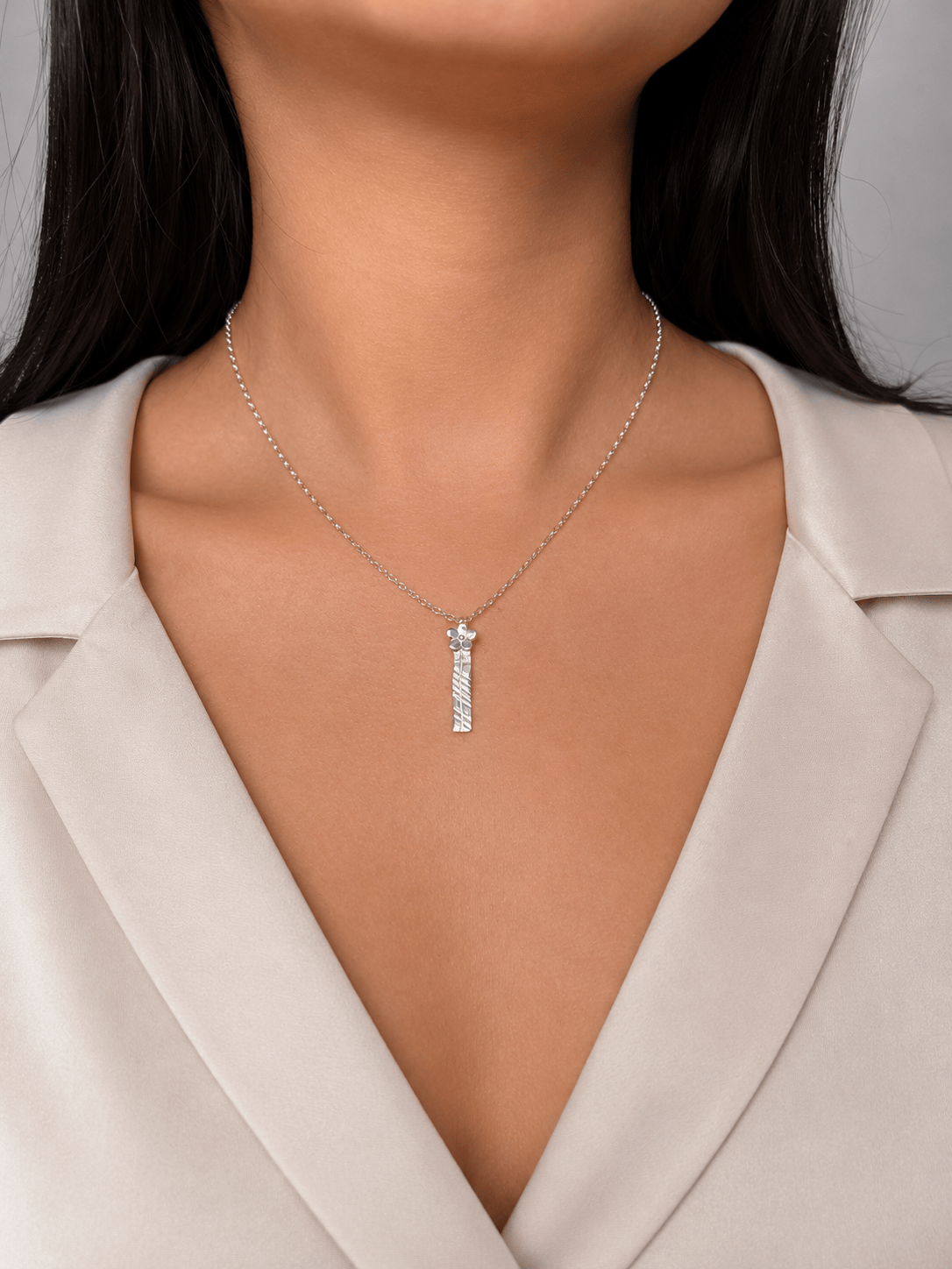 Martina Hamilton Forget Me Not | Sterling Silver Ogham Grá Love Pendant