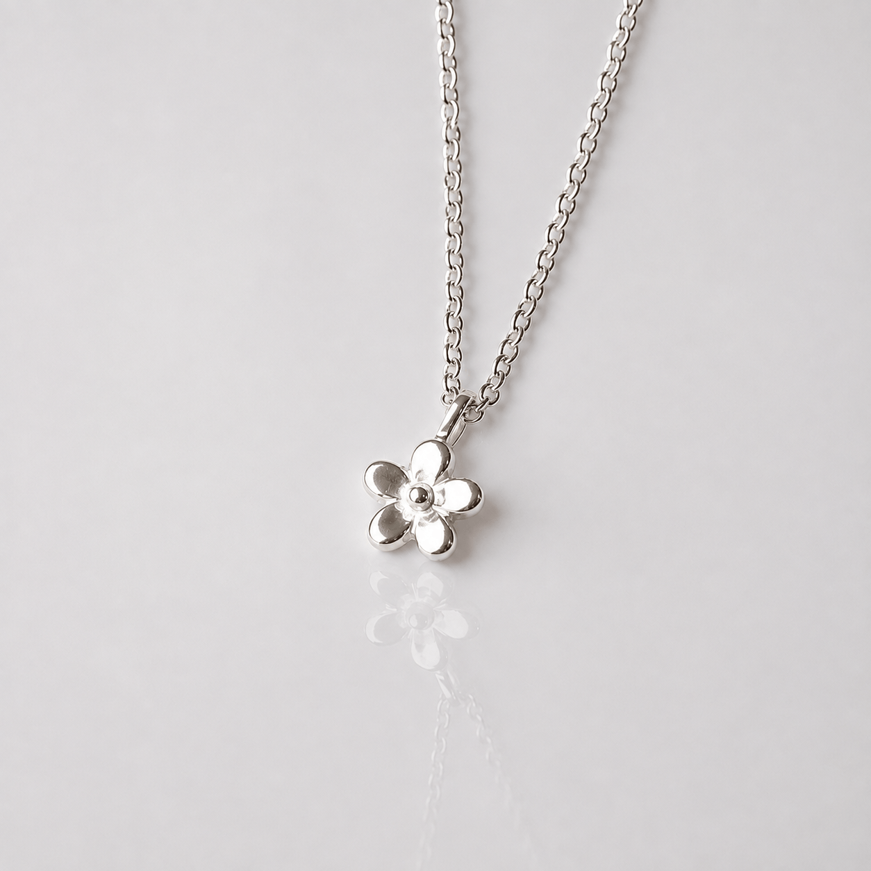 Martina Hamilton Forget Me Not | Sterling Silver Pendant Petite