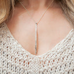 Martina Hamilton Heaven | Sterling Silver Bar Pendant Signature