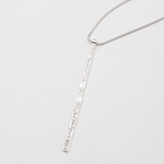 Martina Hamilton Heaven | Sterling Silver Bar Pendant Signature