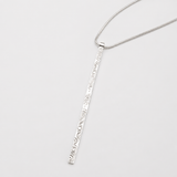 Martina Hamilton Heaven | Sterling Silver Bar Pendant Signature