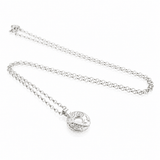 Martina Hamilton Heaven | Sterling Silver Circle Pendant Small