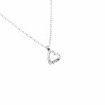 Martina Hamilton Heaven | Sterling Silver Heart Bell Chain Pendant Small