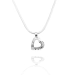 Martina Hamilton Heaven | Sterling Silver Heart Pendant Small