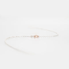 Martina Hamilton Island Link | Sterling Silver and 10ct Solid Rose Gold Pendant