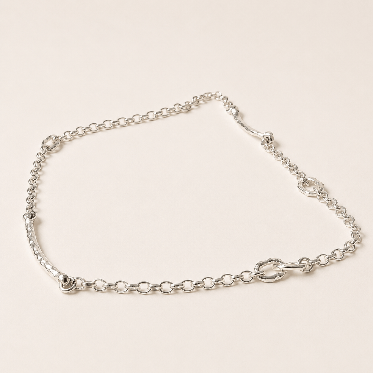 Martina Hamilton Island Link | Sterling Silver Necklace