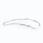 Martina Hamilton Leaf | Sterling Silver and Pearl Necklace