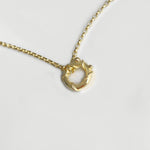 Martina Hamilton Nebula | 9ct Solid Gold Circle Pendant Petite