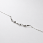 Martina Hamilton Nebula | Sterling Silver Bar Pendant