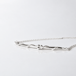 Martina Hamilton Nebula | Sterling Silver Bar Pendant