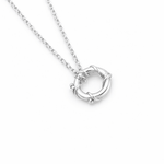 Martina Hamilton Nebula | Sterling Silver Circle Pendant Petite