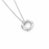 Martina Hamilton Nebula | Sterling Silver Circle Pendant Petite