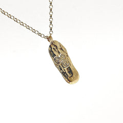 Martina Hamilton Newgrange | 9ct Solid Gold Pendant Medium