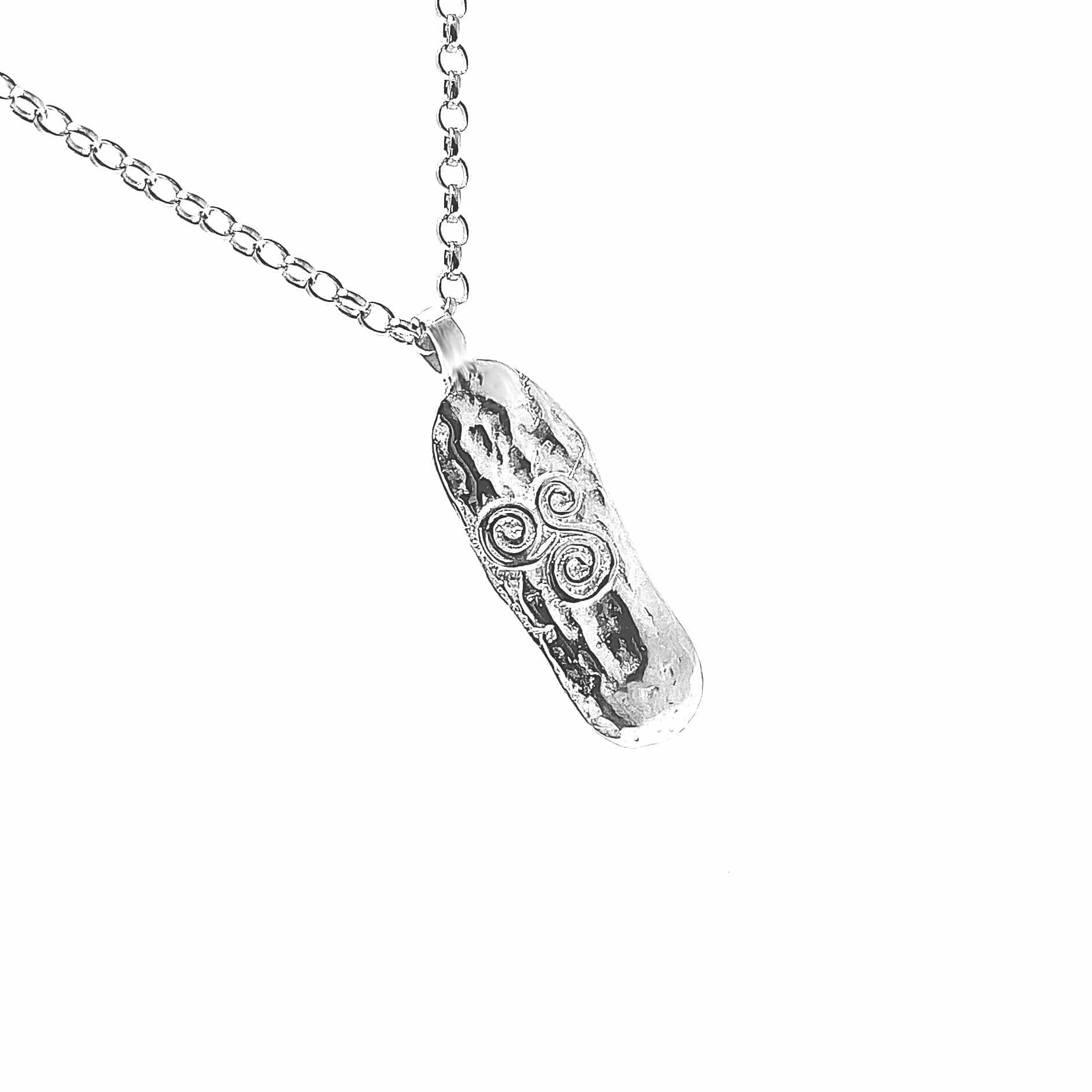 Martina Hamilton Newgrange | Sterling Silver Pendant Medium