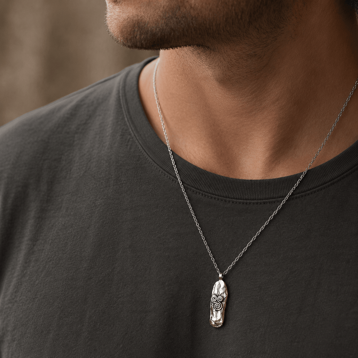 Martina Hamilton Newgrange | Sterling Silver Pendant Medium