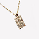 Martina Hamilton Ogham | 9ct Solid Gold Grá Love Pendant