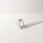 Martina Hamilton Ogham | Baby Ring Grá Necklace