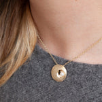Martina Hamilton Oyster Pearl | 9ct Solid Gold and Pearl Pendant Medium