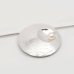 Martina Hamilton Oyster Pearl | Sterling Silver and Pearl Pendant Large