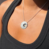 Martina Hamilton Oyster Pearl | Sterling Silver and Pearl Pendant Large