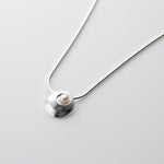 Martina Hamilton Oyster Pearl | Sterling Silver and Pearl Pendant Small