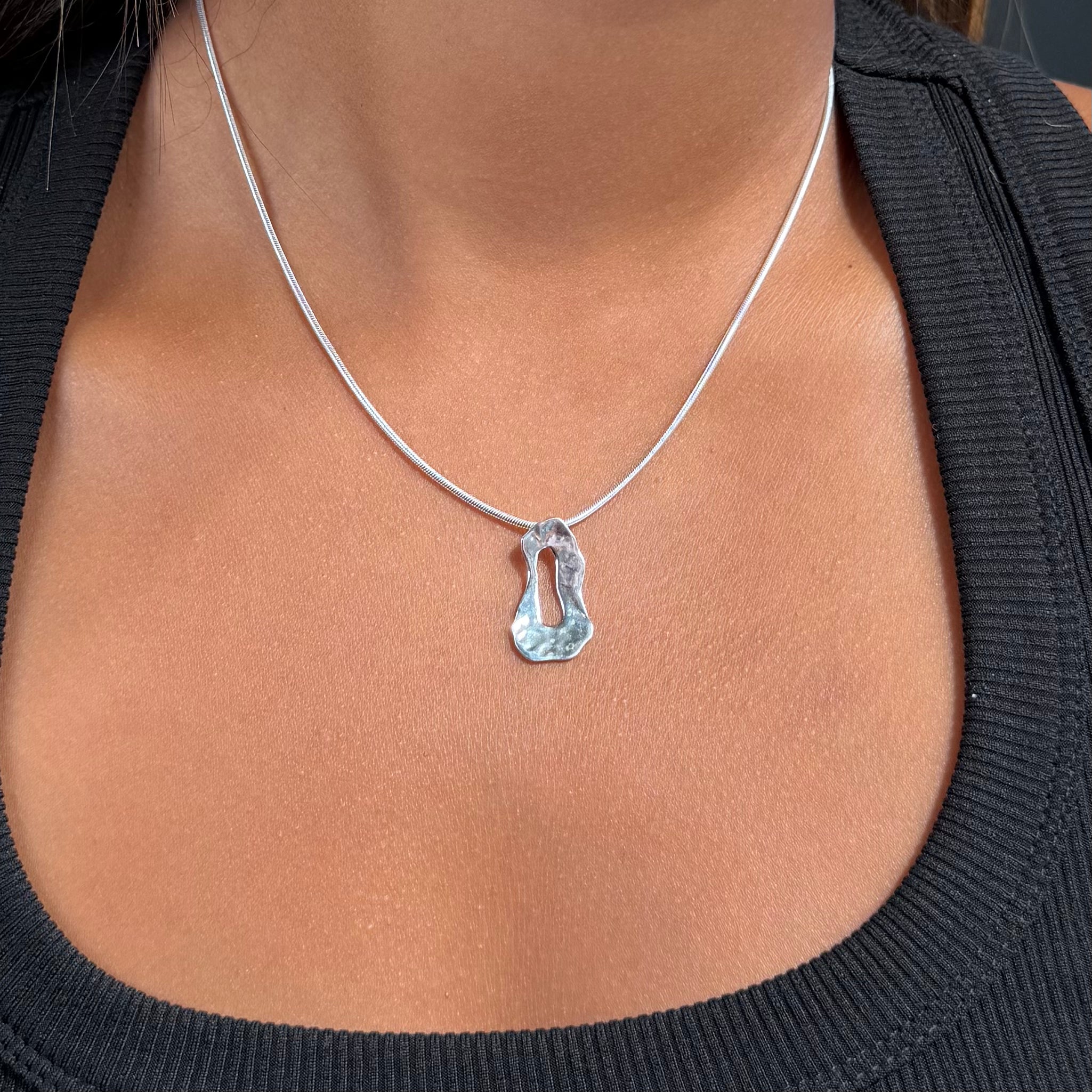 Martina Hamilton Reflections | Sterling Silver Pendant Medium