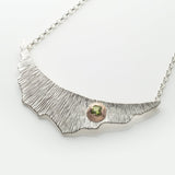 Martina Hamilton Seashore | Sterling Silver and 10ct Rose Gold with Semi Precious Gemstone Necklace