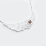 Martina Hamilton Seashore | Sterling Silver and 10ct Rose Gold with Semi Precious Gemstone Necklace