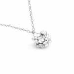 Martina Hamilton Shamrock | Sterling Silver Cluster Pendant