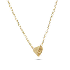 Martina Hamilton Shell Cone | 9ct Solid Gold Pendant Petite