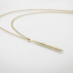 Martina Hamilton Síoda | 9ct Solid Gold Long Drop Pendant