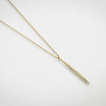 Martina Hamilton Síoda | 9ct Solid Gold Long Drop Pendant