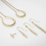 Martina Hamilton Síoda | 9ct Solid Gold Torc Pendant Medium