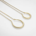 Martina Hamilton Síoda | 9ct Solid Gold Torc Pendant Medium