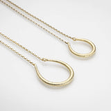 Martina Hamilton Síoda | 9ct Solid Gold Torc Pendant Medium