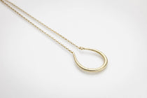 Martina Hamilton Síoda | 9ct Solid Gold Torc Pendant Medium